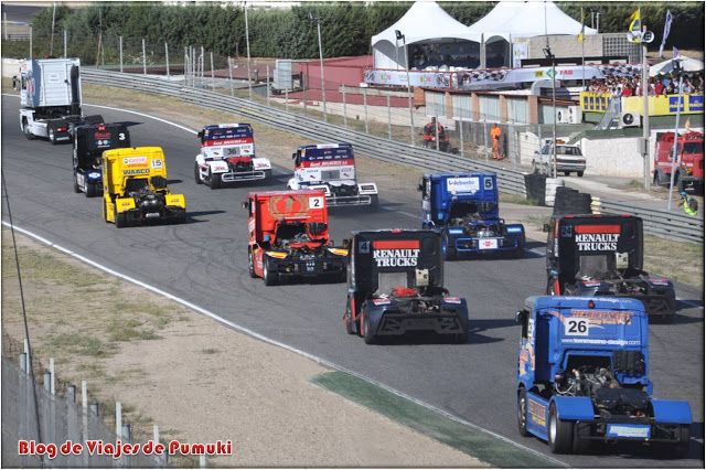 La salida lanzada del GP Camión es uno de los momentos mas emocionantes