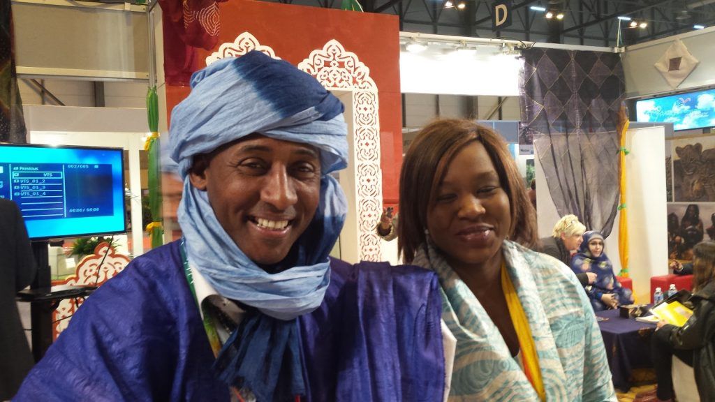 Imágenes de Fitur. Hombre con turbante