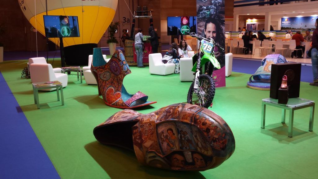 Stand de Fitur, feria de Trismo de Madrid