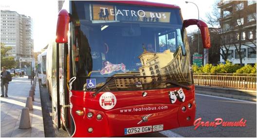 Teatro Bus es teatro en un Autobús en Madrid