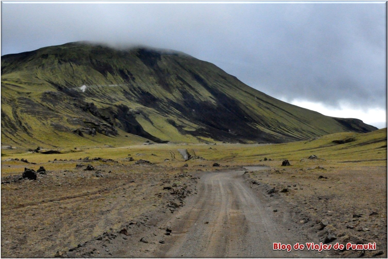 Ruta de landmannalaugar entre volcanes, Islandia