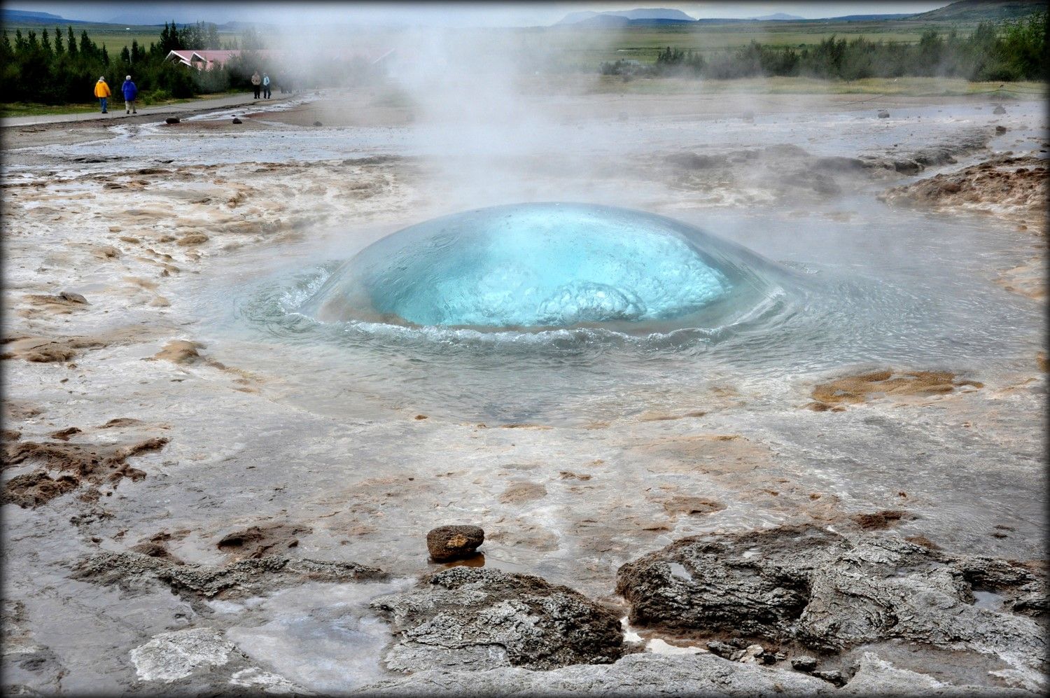 Burbuja del Geiser Strokkur