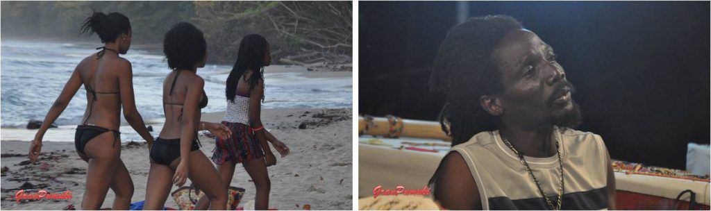 La población local de Cahuita y Puerto Viejo es de piel muy morena. No es difícil ver rastas en esta zona del Caribe. Mas en Blog de viajes de Costa Rica