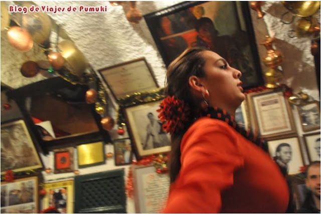 Baile flamenco Sacromonte, Granada