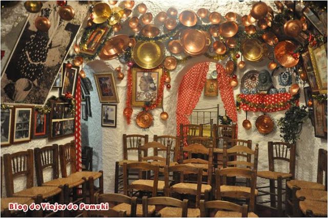 Decoración interior de la Zambra de María la Canastera