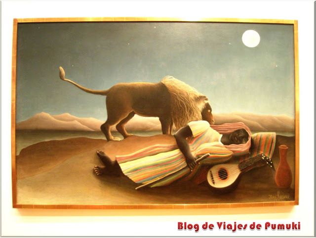 La Gitana Dormida de Henri Rousseau en el MoMA, Guía y Blog de viajes a Nueva York