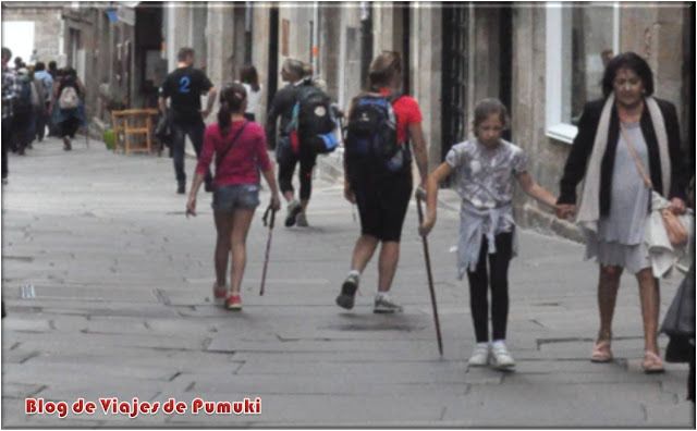 Llegada a Santiago después del Camino