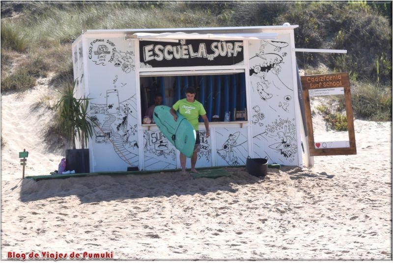 Escuela de surf en Cadiz