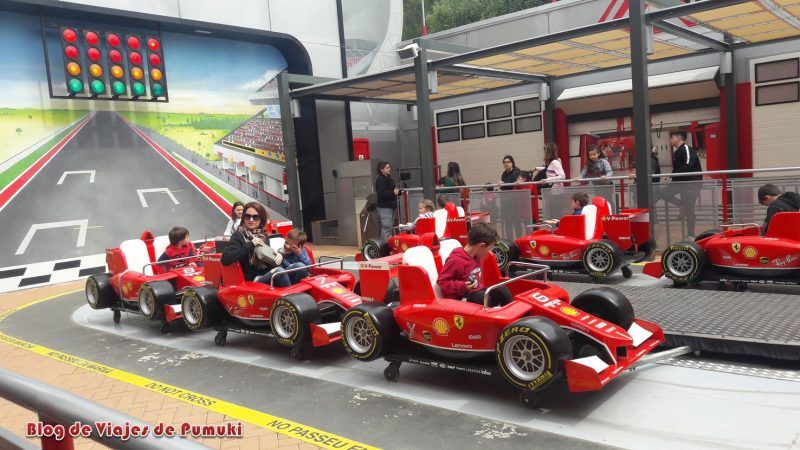 Para los niños en Ferrari Land est´´a el Junior Championship