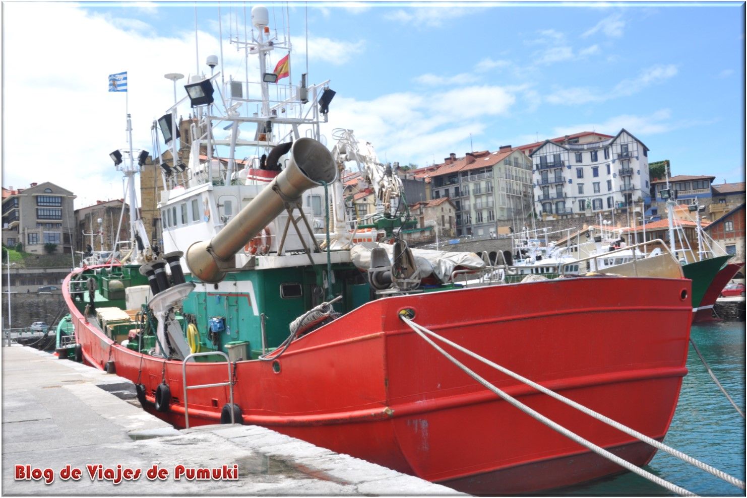 Puerto pesquero de Guetaría