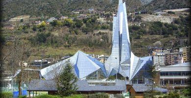 Centro termolúdico Caldea en Andorra