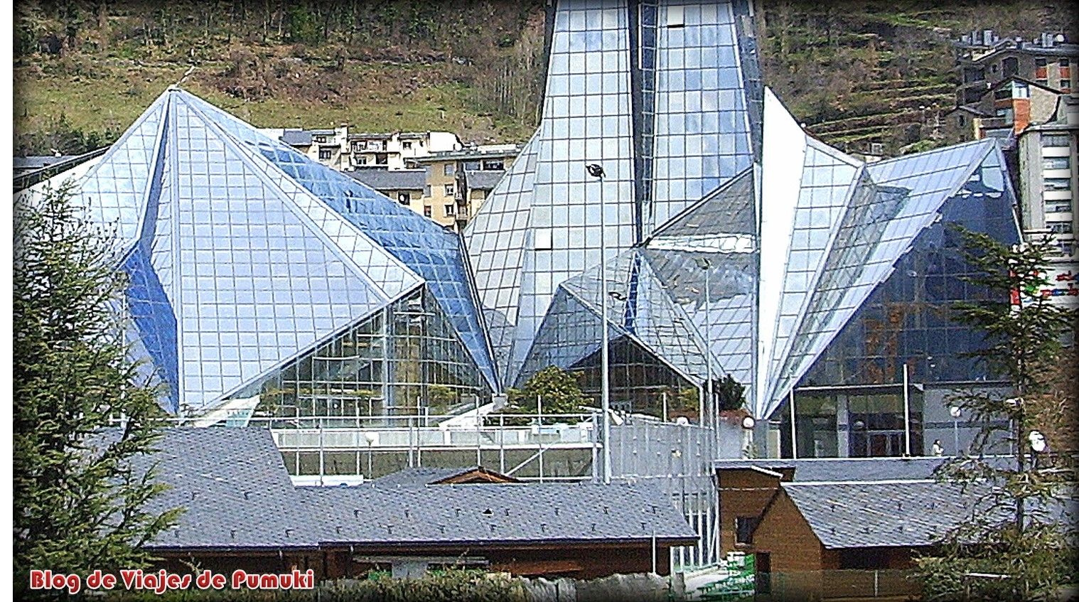 Cristal del edificio de Caldea