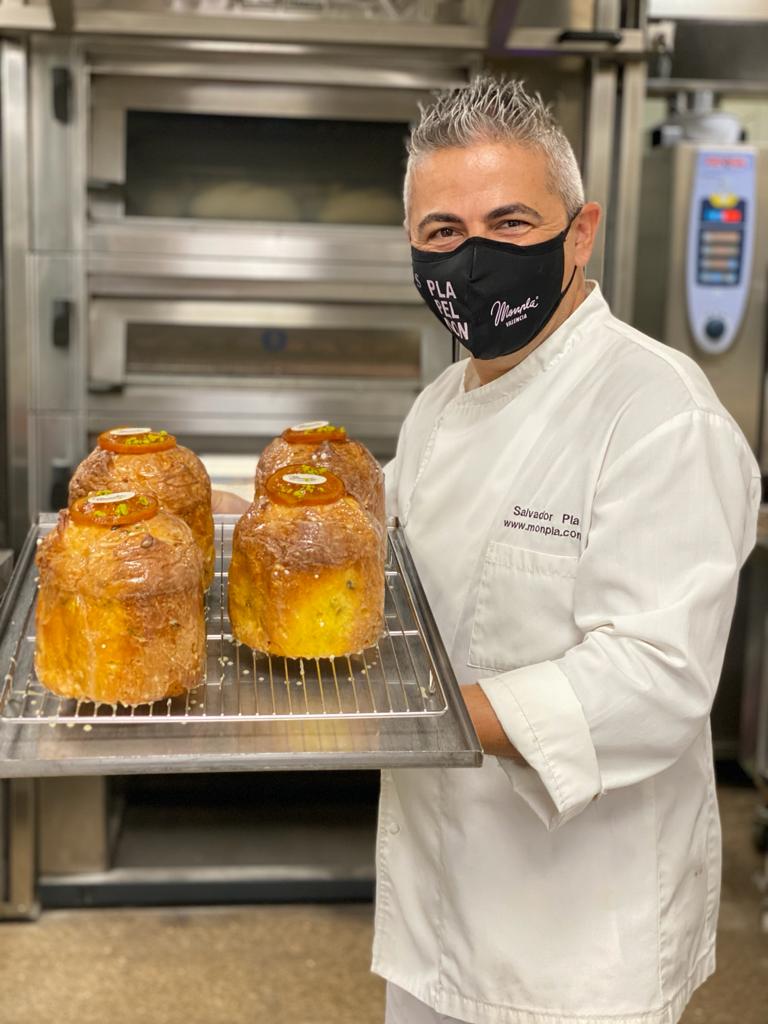 Salvador Pla de la pasteleria Monpla de Valencia. Pastelero Mmundial 2018