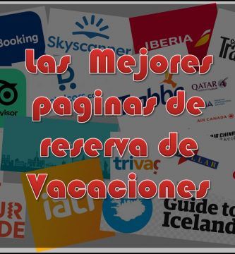 Páginas para reservar vacaciones