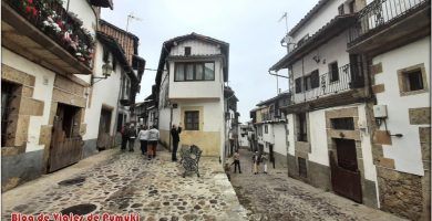 Que ver en Candelario, calles típicas, pueblo chacinero de la provincia de Salamanca.