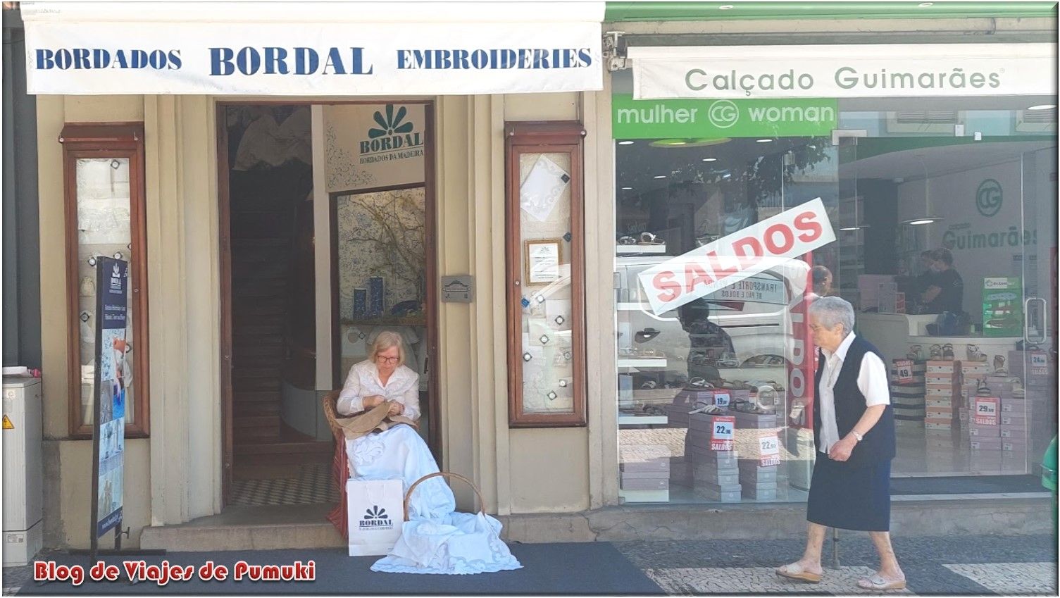 Bordal es un tienda clásica de bordados en Funchal