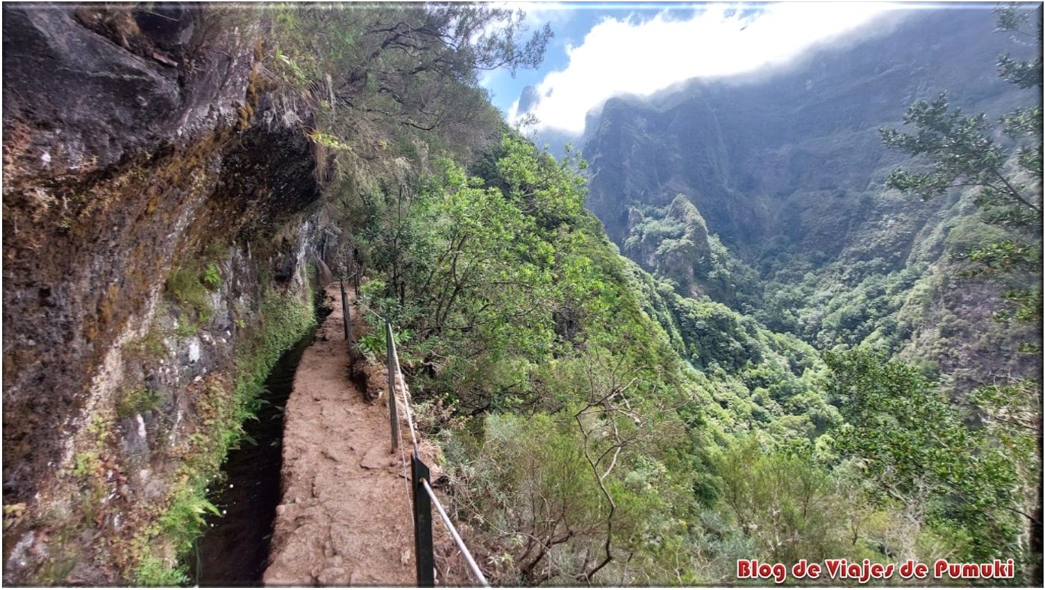 Levada de la Caldeira Verde en Madeira