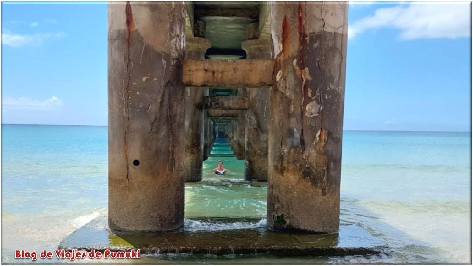 Aguas critalinas en Isla de Porto Santo, archipiélago de Madeira