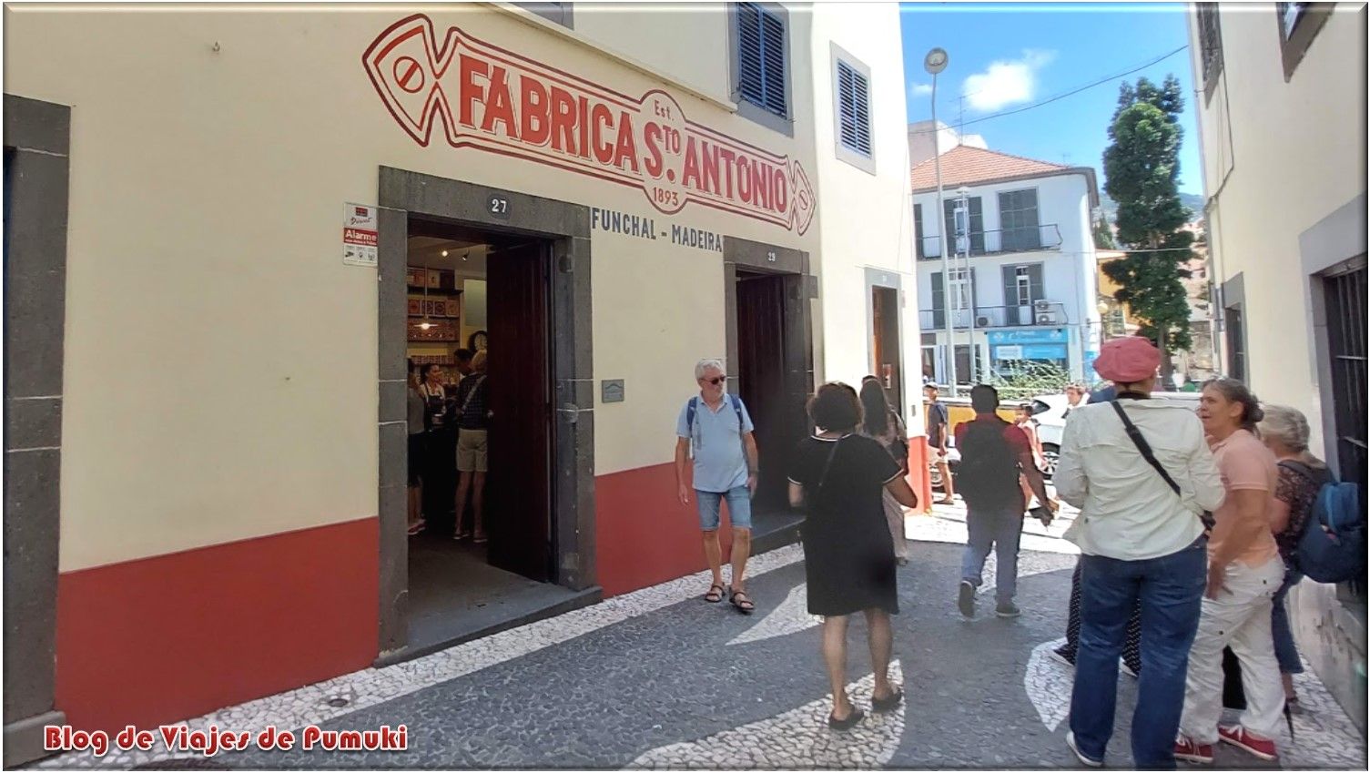 Fábrica de galletas San Antonio en Funchal