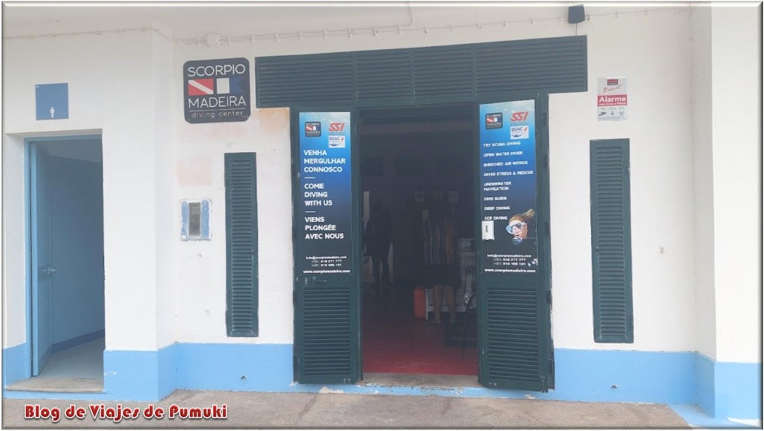 Buceo en Canical, Scorpio Diving Center de Madeira. 