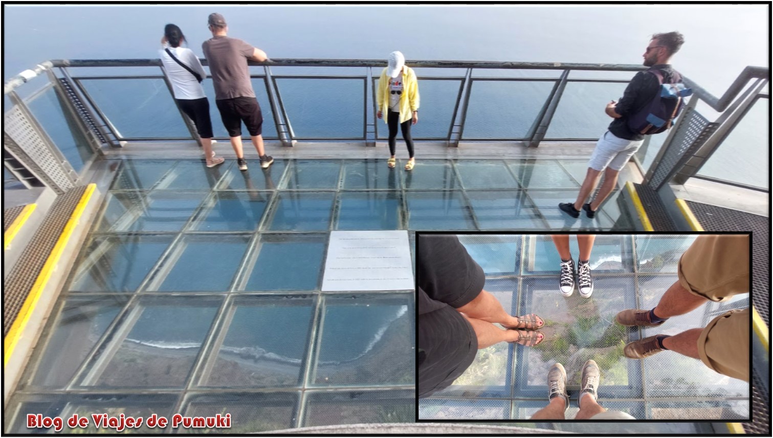 Skywalk, el mirador de crital de Cabo Girao, Madeira