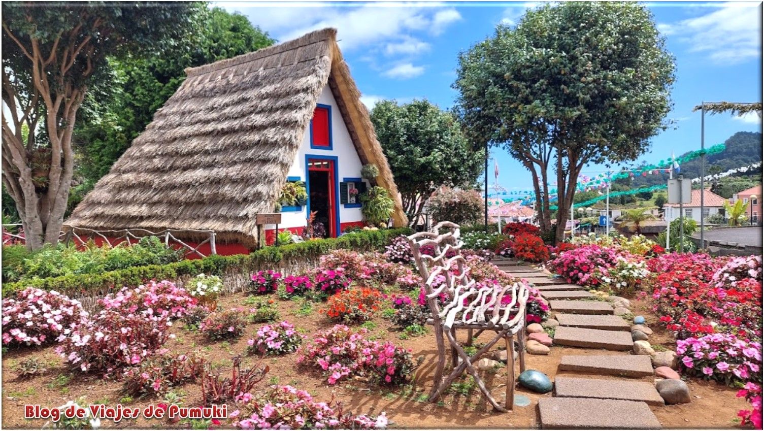 Casas tradicionales de Santana en Madeira