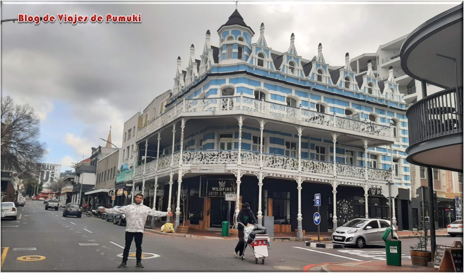 Edificio Victoriano en Long street en Cape Town