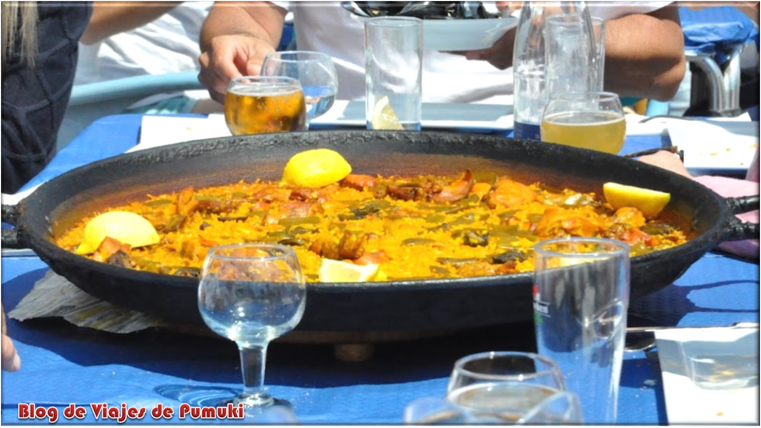 Paella Valenciana en el blog de viajes a la Comunidad Valenciana